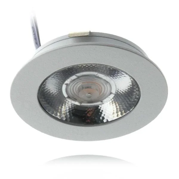 LED meubelspot 3W Wit 2700K Op = Op