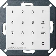 Superprijs Gira 260503 Systeem 55 Keyless In Codeklavier Zuiver wit glanzend