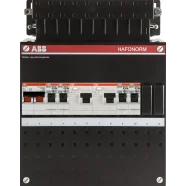 ABB 1SPF006905F0119 Groepenkast HAD3232-22+H42 Hafonorm 4x achter 2x30mA + HS, 1-f Lage Prijs