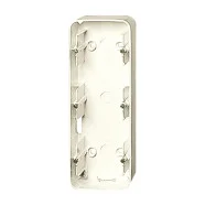 Busch Jaeger 1703-212 Opbouwbak met bodem 3-voudig Crème-wit Flitsaanbieding