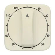 Weekendaanbieding Busch-Jaeger 1771-212-103 Bedieningselement /centraalplaat (Reflex) SI Linear cpl + greep v 1071U 120min SI Crème-wit