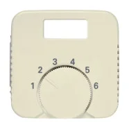 Busch Jaeger 1794 TA-212 Centraalplaat als afdekking voor inbouw thermostaat Crème-wit Hete Deal