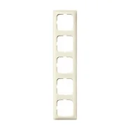 Bestel Nu Busch-Jaeger 2515-212K-102 SI Linear 5-voudig afdekraam Crème-wit
