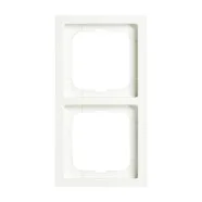 Busch-Jaeger 1722-884K Future linear Afdekraam 2-voudig Studiowit mat Superprijs