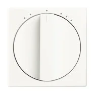 Busch Jaeger 1740 DRL-884-503 Platform 63 Centraalplaat Symbool "2-1-3" Niveauschakelaar Draaiknop Studiowit Mat Actieprijs