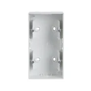 Busch Jaeger 1702-84 Future linear Opbouwbehuizing 2 voudig Studiowit Favoriet