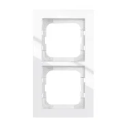 Busch Jaeger 1722-284 Busch-Axcent Afdekraam 2-voudig Studiowit Dagaanbieding