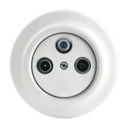 Busch Jaeger 1743 J-64 Decento antenne contactdoossokkel Populair