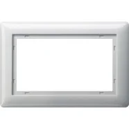 Weekendaanbieding Gira 100103 Standaard 55 Afdekraam 1,5-voudig zonder middenstijl Zuiver wit glanzend
