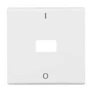 Busch-Jaeger 2108-34 Allwetter 44 Bedieningswip met opdruk open voor symbool Alpinwit Gecertificeerd