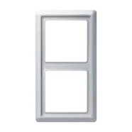 Busch-Jaeger 2102-33 All weather 44 2-voudig afdekraam Aluzilver Shop Nu