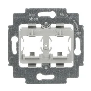 Busch-Jaeger 1820 Draagring met grijze inzet (voor Panduit MiniCom) Speciale Aanbieding