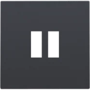 Aanbieding Niko 122-68001 afwerkingsset voor USB-lader, Anthracite