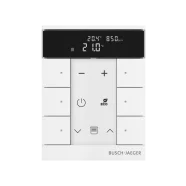 Alleen Vandaag Busch Jaeger SBC-F-6.0.11-884 Free@home Tenton Thermostaat 6-voudig CO2 Studiowit mat