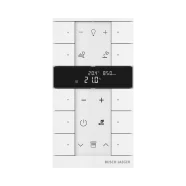 Busch Jaeger SBC-F-10.0.11-884 Free@home Tenton Thermostaat 10-voudig CO2 Studiowit mat Dagaanbieding