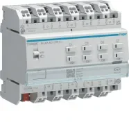 Superprijs Hager TYAS628C Rolluik-/jaloezie-actor 8-voudig KNX Secure 230V