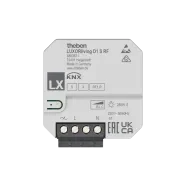 Theben 4800671 LUXORliving D1 S RF 1-voudige universele radiografische inbouwdimactor Merkproduct