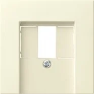 Veilige Betaling Gira 037601 Afdekking voor USB-voeding PD System 55 Creme wit glanzend