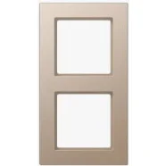Veilige Betaling Jung A 5582 BF CH A range A 550 Afdekraam 2-voudig Champagne