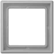 Tijdelijk Beschikbaar Jung LC 981 204 Afdekraam 1-voudig LS 990 gris moyen (32012)