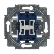 Beperkte Voorraad Busch-Jaeger 2400/6/6 US-101 Wissel-/ wisselschakelaar Serie 16A voor 2 wippen