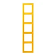 Aanbieding Jung LC 985 263 Afdekraam 5-voudig LS 990 le jaune vif (4320W)