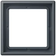Beste Prijs Jung LC 981 262 Afdekraam 1-voudig LS 990 gris foncé 59 (4320U)