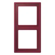 Aanbieding Jung LC 982 255 Afdekraam 2-voudig LS 990 le rubis (4320M)