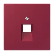 Beperkt Aanbod Jung LC 969-1 UA 255 Afdekking voor IAE/UAE-aansluitdozen 1 x 8-pole LS 990 le rubis (4320M)