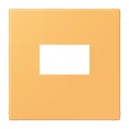 Tijdelijk Beschikbaar Jung LC 1969 USB 254 Afdekking voor USB-laadcontactdoos LS 990 ocre jaune clair (4320L)