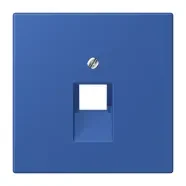Betrouwbaar Jung LC 969-1 UA 253 Afdekking voor IAE/UAE-aansluitdozen 1 x 8-pole LS 990 bleu outremer 59 (4320K)