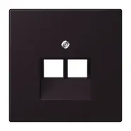 Beste Prijs Jung LC 969-2 UA 248 Afdekking voor IAE/UAE-aansluitdozen 2 x 8-pole LS 990 noir d‘ivoire (4320E)