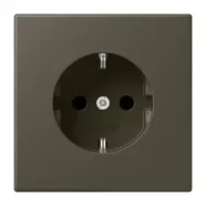 Weekendaanbieding Jung LC 1520 241 Wandcontactdoos met randaarde 16A 250V LS 990 ombre naturelle 31 (32140)