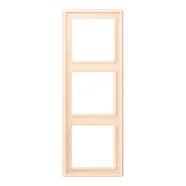 Weekendaanbieding Jung LC 983 238 Afdekraam 3-voudig LS 990 terre sienne pâle (32123)