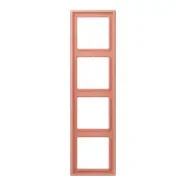 Weekendaanbieding Jung LC 984 233 Afdekraam 4-voudig LS 990 l’ocre rouge moyen (32111)