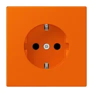 Betaalbaar Jung LC 1520 224 Wandcontactdoos met randaarde 16A 250V LS 990 orange (32080)