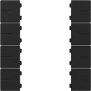 Alleen Vandaag Gira 5020005 Wippenset 4-voudig voor tastsensor 4.55 Plus Zwart mat