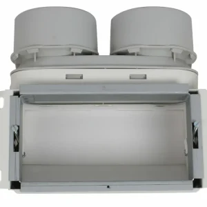 Nu Kopen Vent-Axia Uniflexplus wandcollector bovenaansluiting 2x Ø90 mm