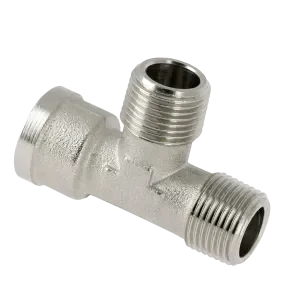 Gereduceerde Prijs BONFIX Draad vert. T-stuk 3/8″ bu. x 3/8″ bu. x 3/8″ bi