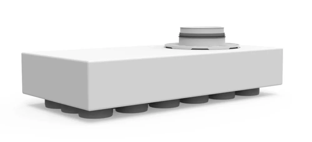 Vent-Axia Uniflexplus ventilatie hoofdverdeelbox 18x Ø69mm met tuit Tuit diameter Ø180mm Seizoensaanbieding