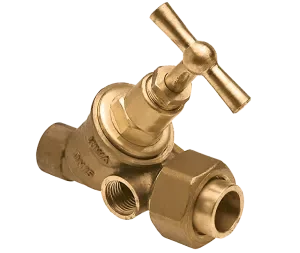 BONFIX Stopkraan 15 mm capillair x koppeling met aftap Gereduceerde Prijs