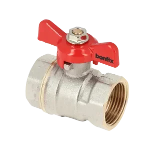 BONFIX Kogelkraan 1 1/4″ bi. x 1 1/4″ bi. +vlindergreep PN25 Koop Vandaag