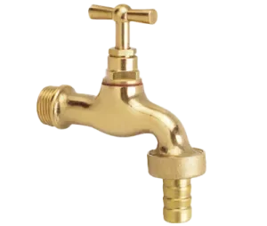 BONFIX Tapkraan gepolijst messing 1/2″ bu. incl. slangkopp. Speciale Aanbieding