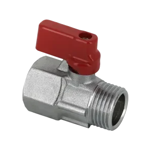 BONFIX Minikogelkraan vertind 1/2″ bi. x bu. (rode knop) Meest Verkocht
