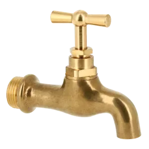 BONFIX Tapkraan messing met gladde uitloop 1/2″ bu.dr. Actieprijs