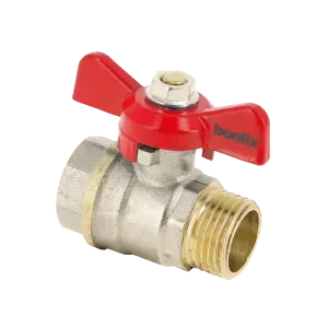 BONFIX Kogelkraan 5/4″ bi.dr.x5/4″ bu.dr. + vlindergr. PN25 Betaalbaar