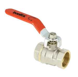 BONFIX Kogelkraan 1″ bi.dr. x 1″ bi.dr. + rode hendel PN25 Beste Prijs