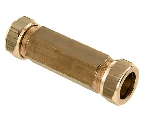 Bonfix messing reparatiekoppeling 2x knel 22 mm Premium