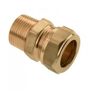 Bonfix messing draadkoppeling, knel x buitendraad 15 x 1/2 inch Koop Vandaag