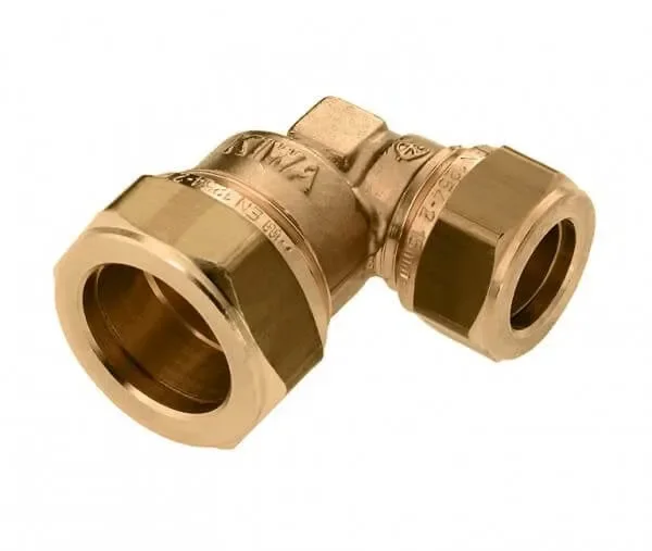 Bonfix messing verloopknie 90 graden 2x knel 15 x 12 mm Must-Have